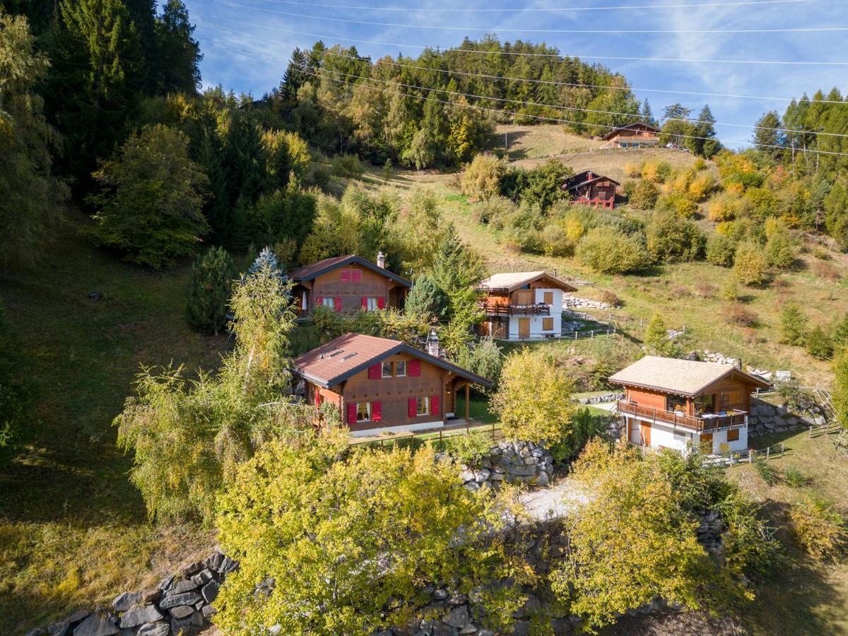 Chalet Mar'Mot Villa La Tzoumaz Exterior photo